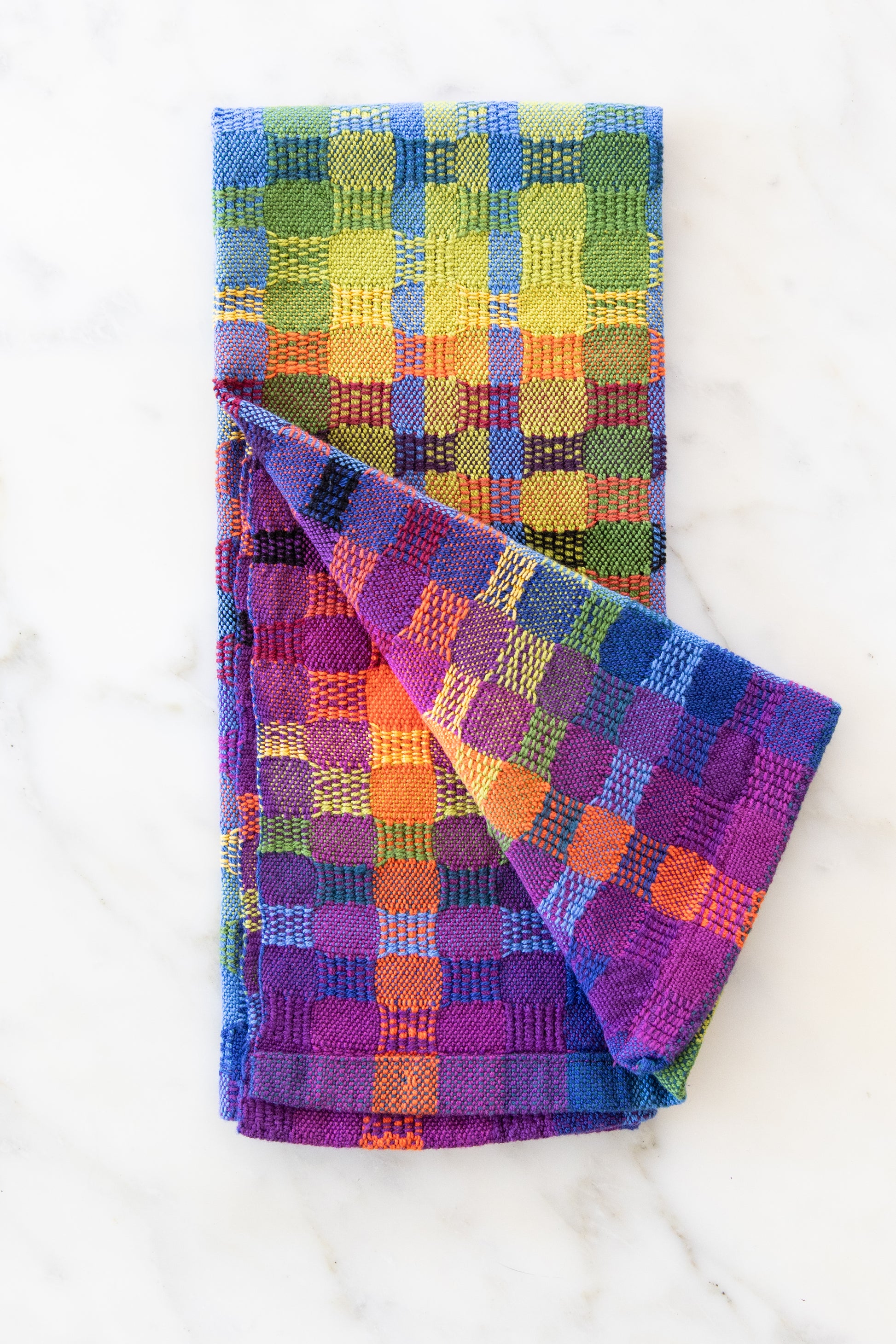Cotton Towel in an Explosion of Color!