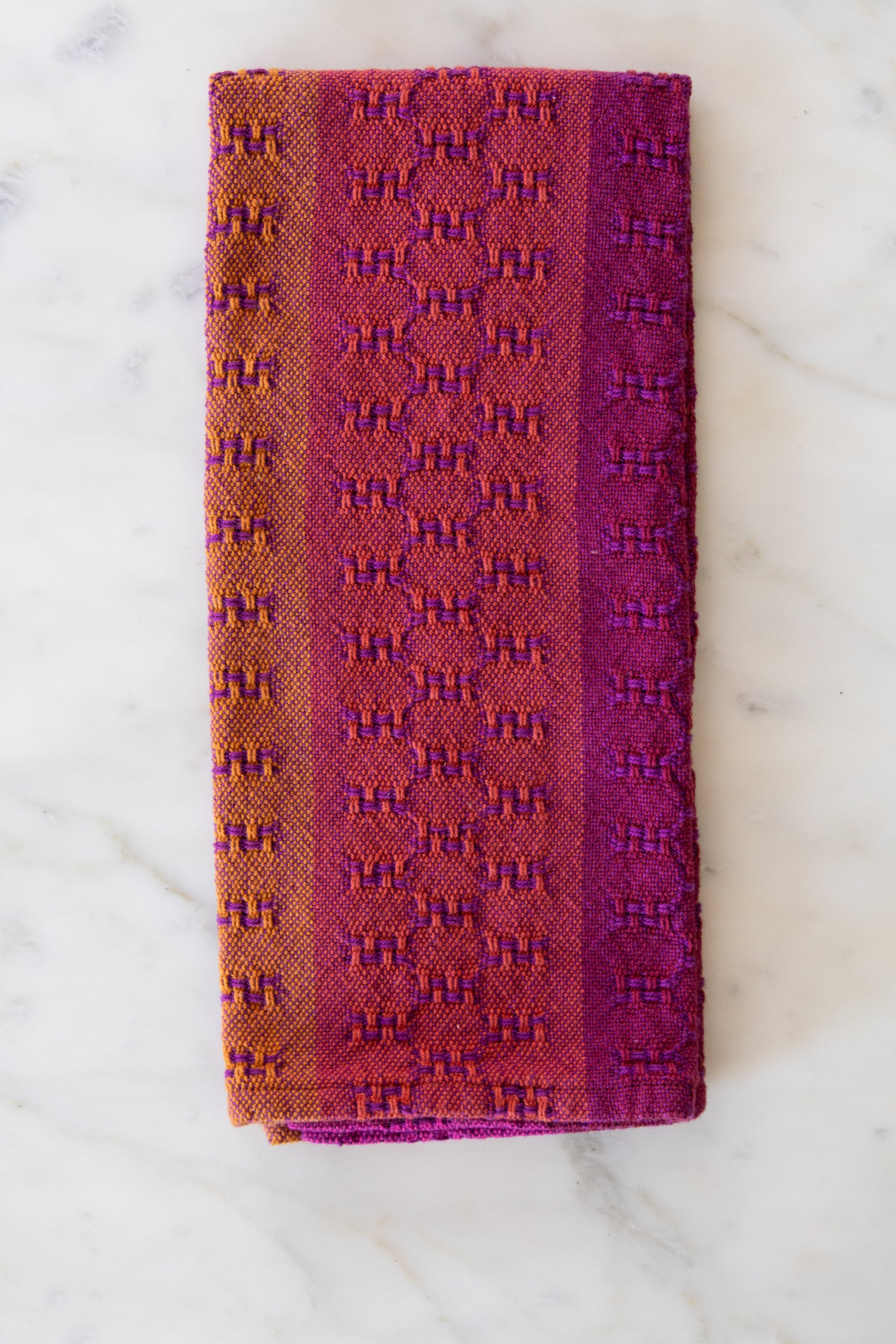 Gorgeous Colorful Cotton Towel in a Lace Design