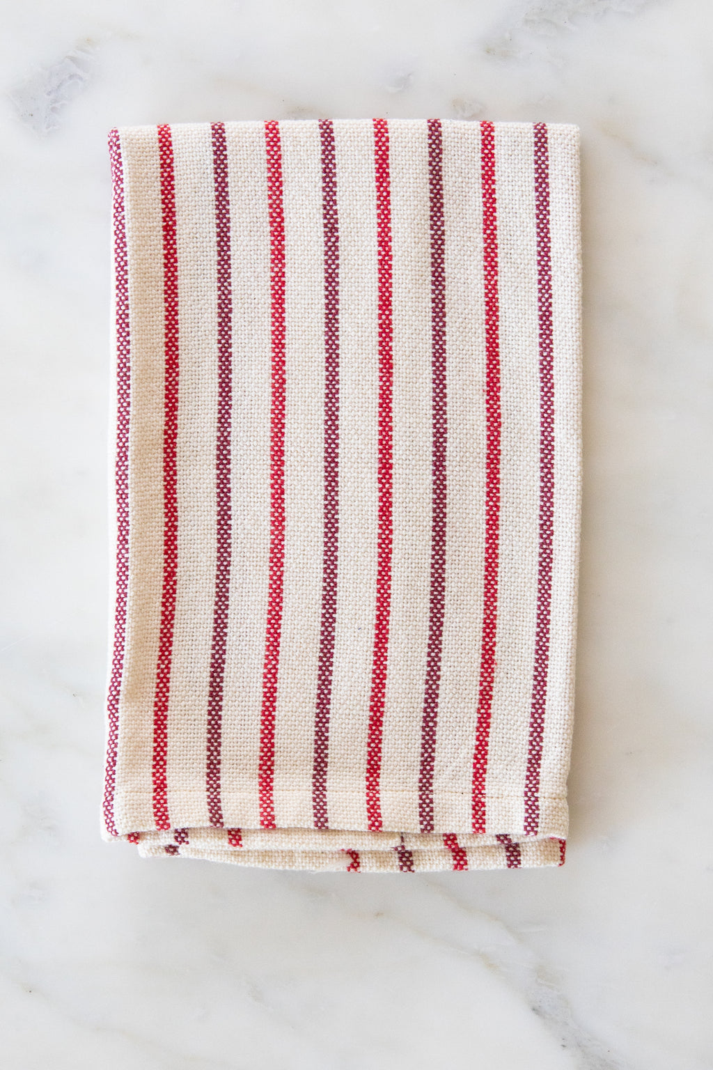 Signature Towel with Red Striping
