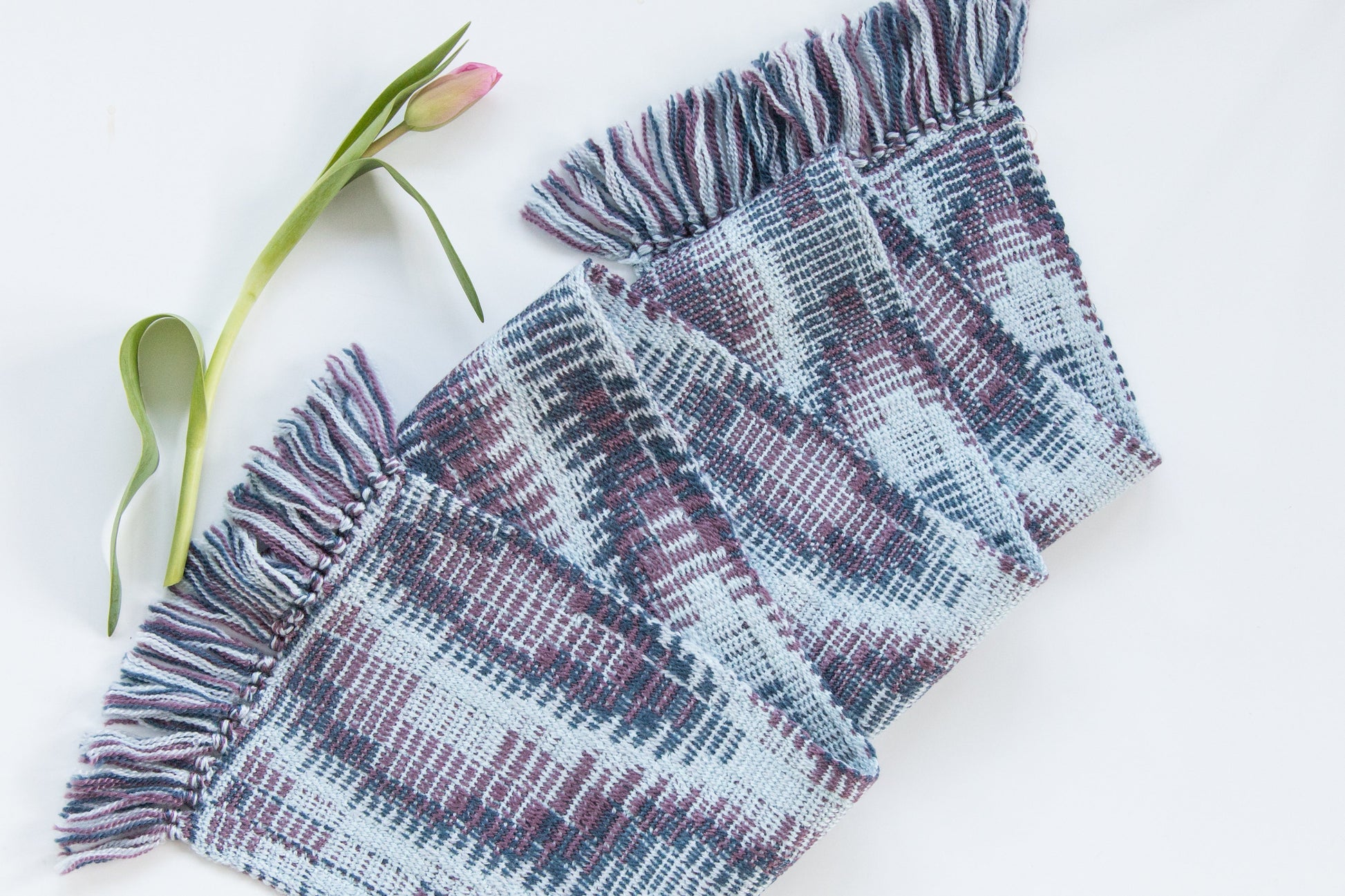 Warm Winter Scarf in Soft Merino Tencel