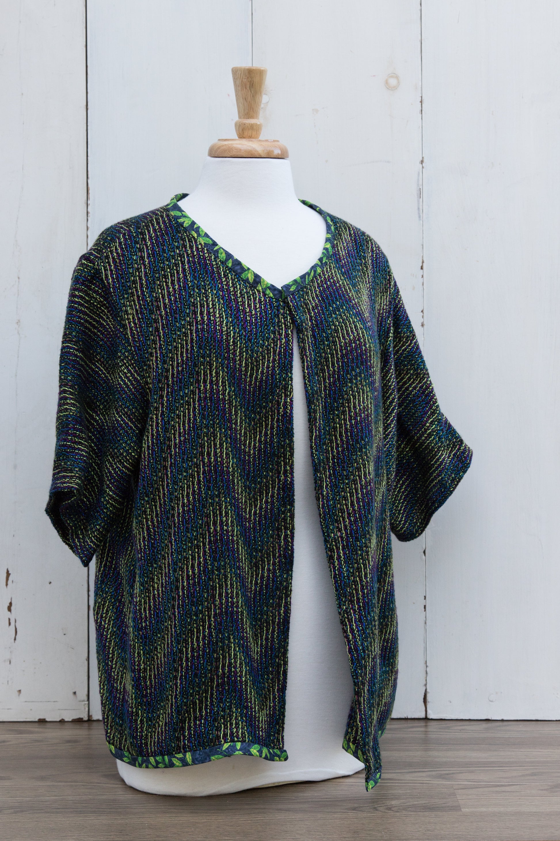 Short-sleeved Jacket in Advancing Twill
