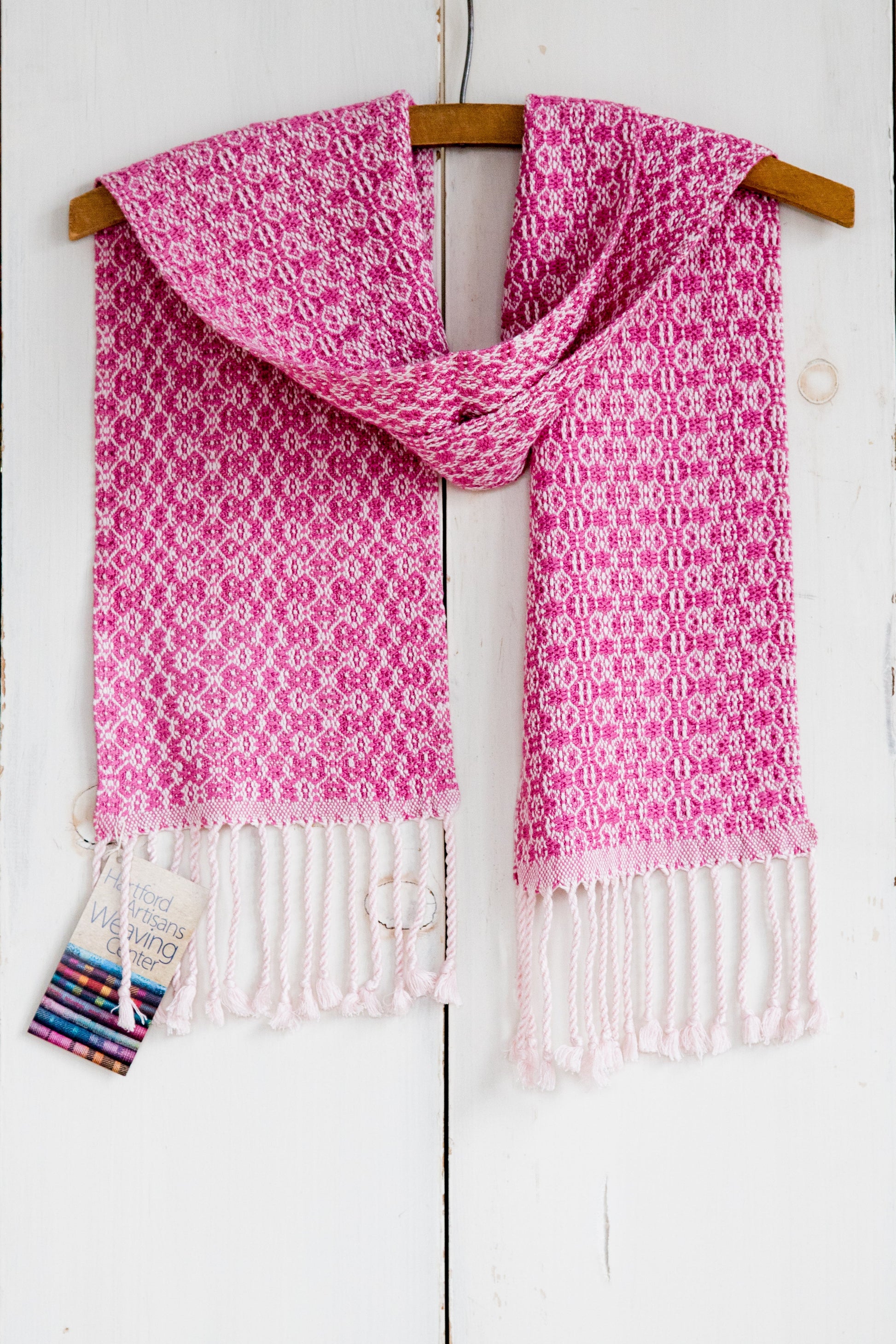 Rose Pink Scarf in Soft Bamboo