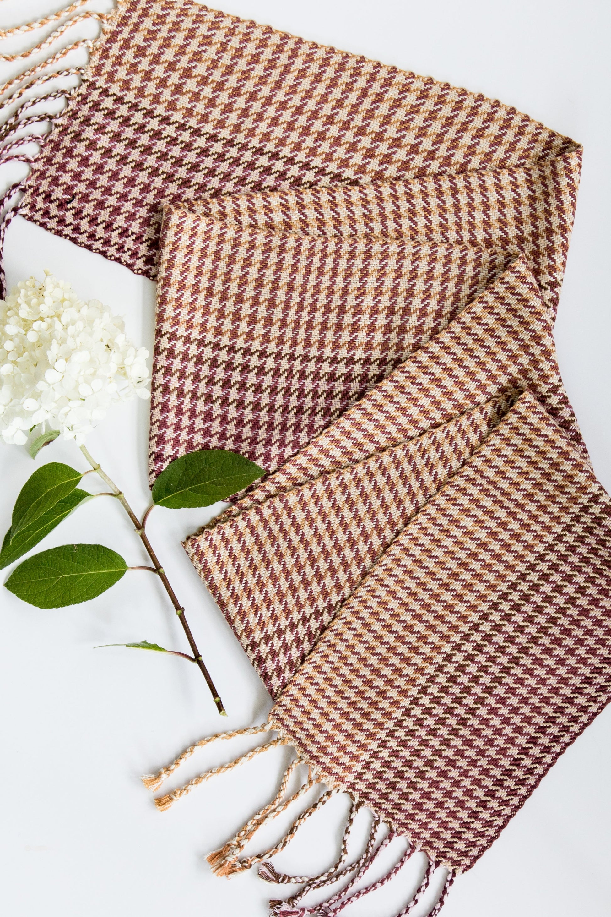 Houndstooth Bamboo Scarf