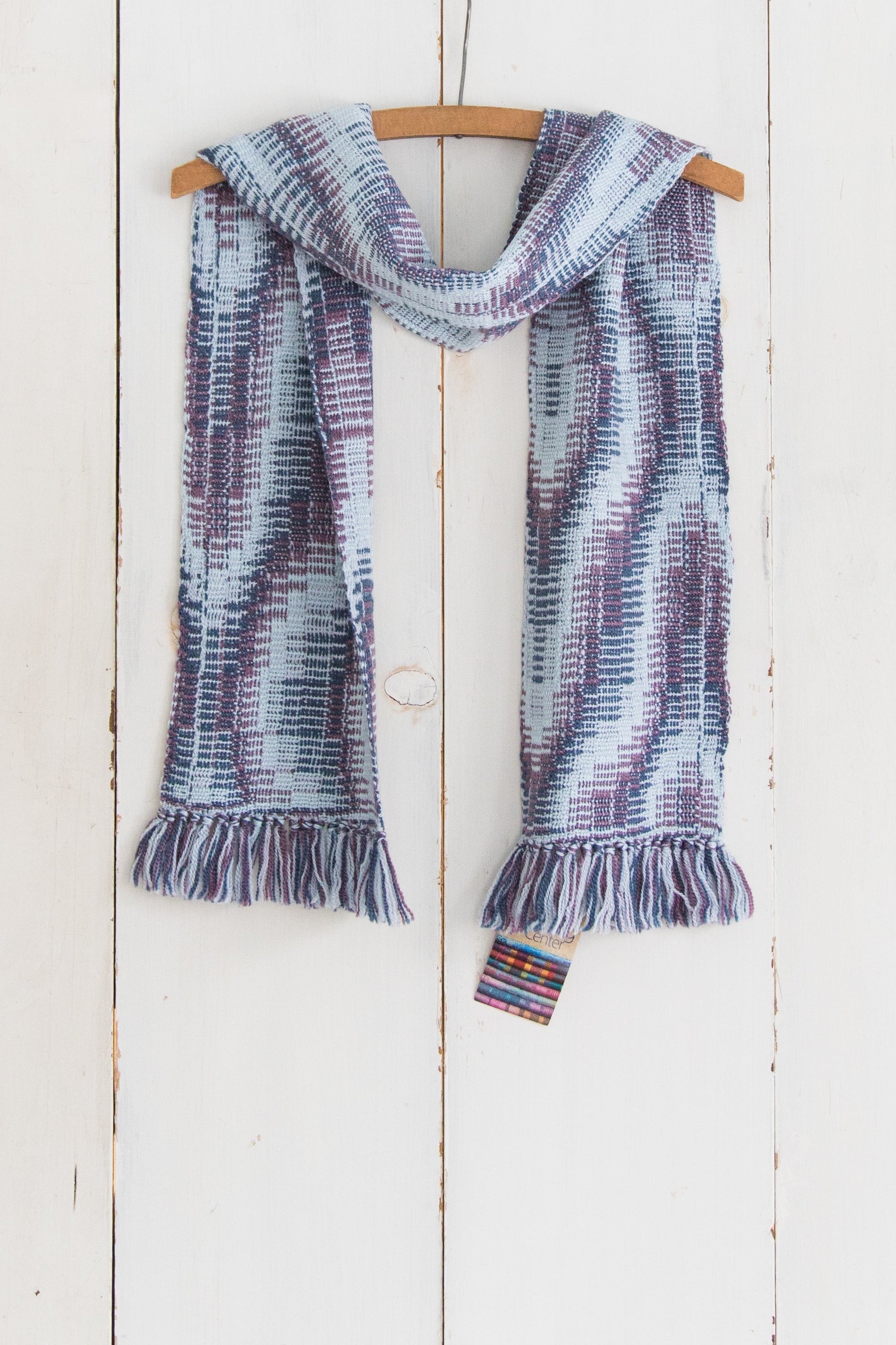 Warm Winter Scarf in Soft Merino Tencel
