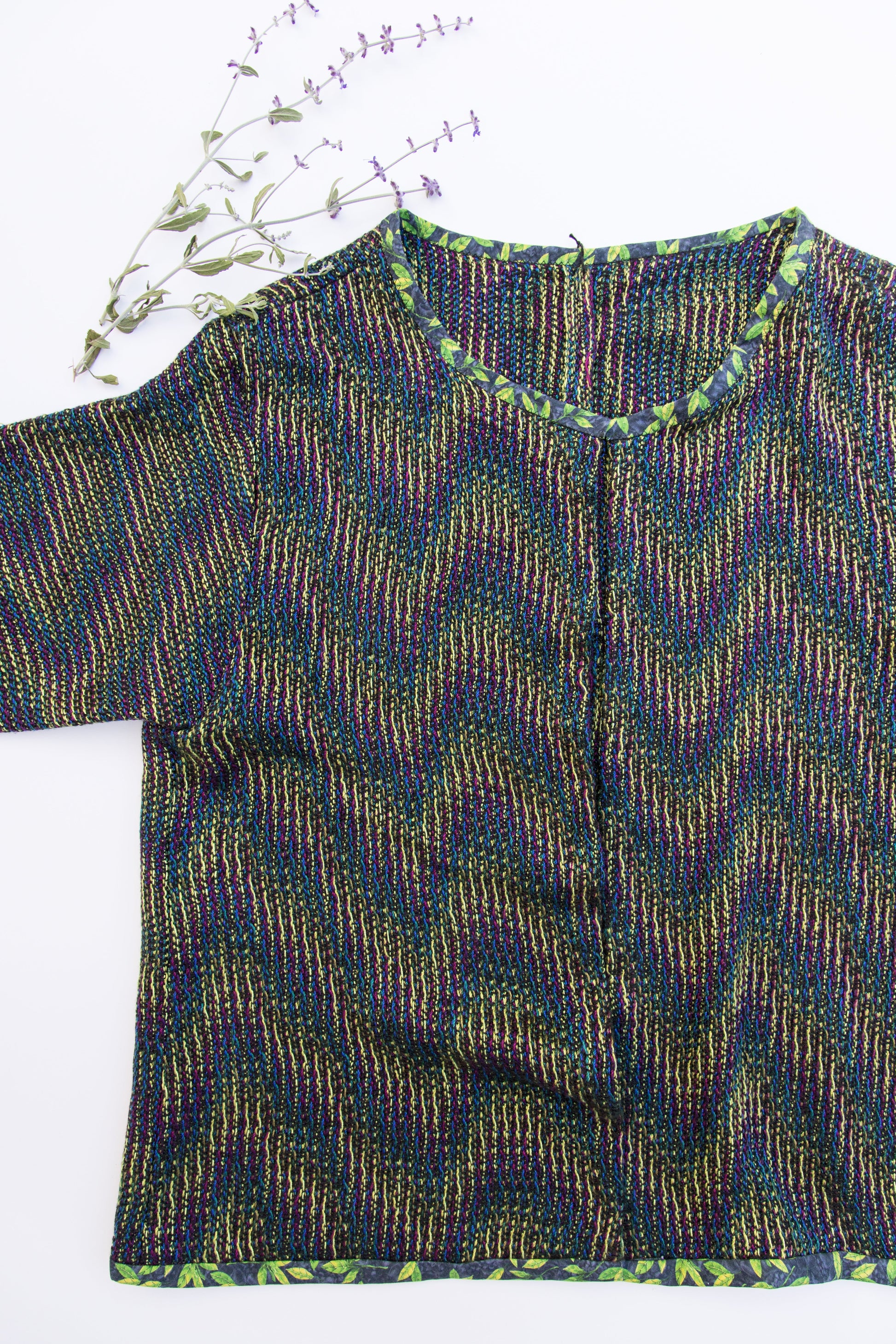 Short-sleeved Jacket in Advancing Twill