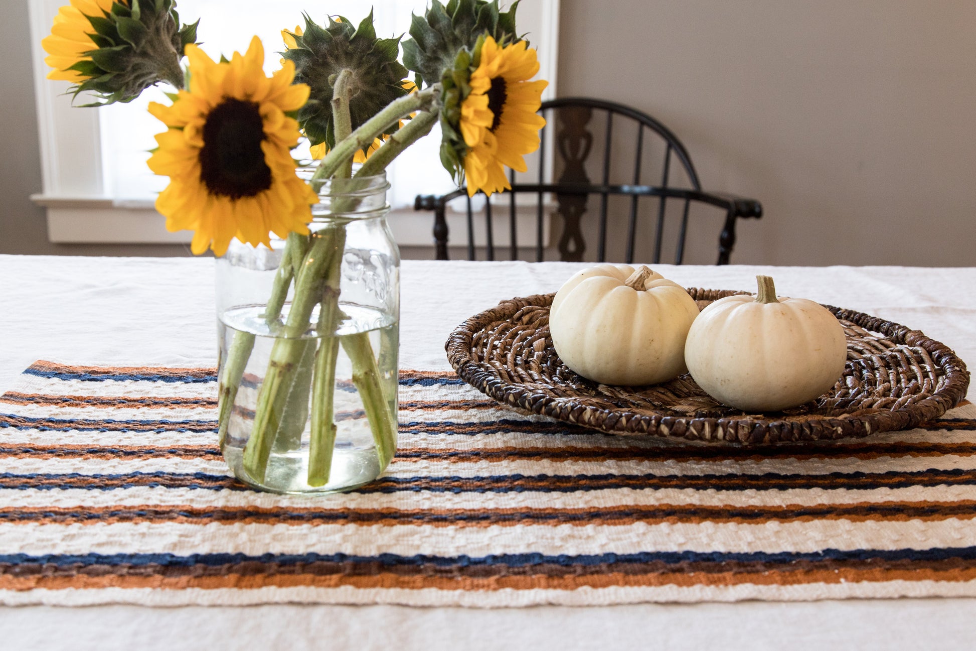 Classic Striped Table Runner